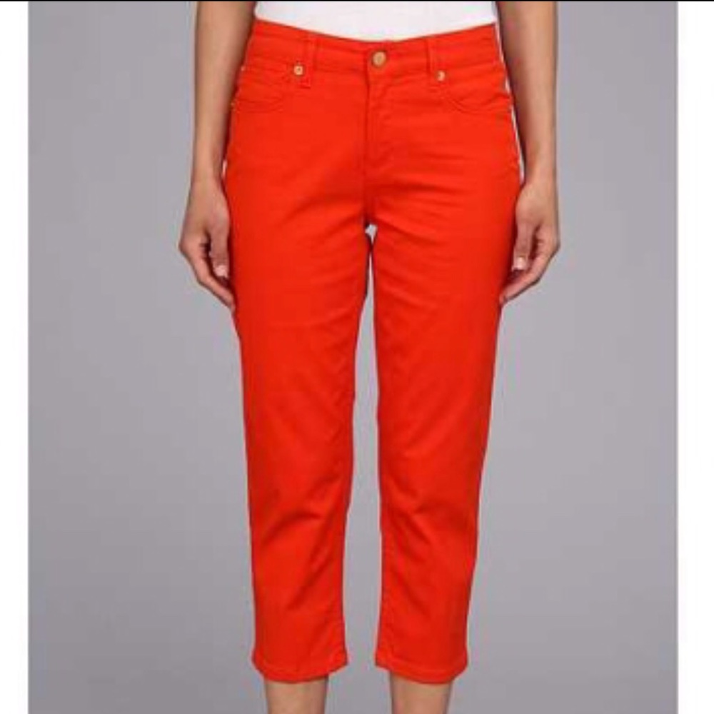 ๐ Jones New York Soho Crop Clementine Jeans. Sz 6 - Picture 1 of 8